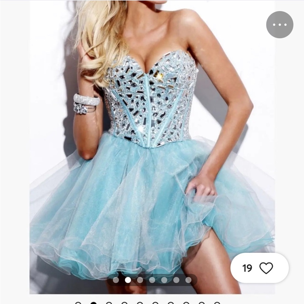 Sherri Hill Dress Style 1403 - Aqua